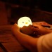 Cute Silicon Eggshell Night Light 7-Colors LED Nursery Lamp for Baby Toddler Children Kids Gift Toy Home Decor