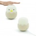 Cute Silicon Eggshell Night Light 7-Colors LED Nursery Lamp for Baby Toddler Children Kids Gift Toy Home Decor