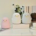 Cute Silicon Penguin Night Light 7-Colors LED Nursery Lamp for Baby Toddler Children Kids Gift Toy Home Decor