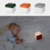 Square Night Light Brightness Adjustable LED Nursery Lamp for Baby Toddler Children Kids Gift Toy Home Decor