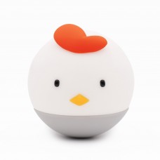 Silicon Tumbler Chicken Night Light Adjustable LED Nursery Lamp for Baby Toddler Children Kids Gift Toy Home Decor