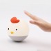 Silicon Tumbler Chicken Night Light Adjustable LED Nursery Lamp for Baby Toddler Children Kids Gift Toy Home Decor