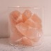 USB Himalayan Salt Lamp Night Light Pink Crystal Salt Rock Lamp with Touch Dimmer Switch Home Office Decoration